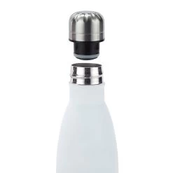 9x Trinkflasche In Weiß - 500 Ml -Relaxdays relaxdays 9x trinkflasche in weiss 500 ml 6