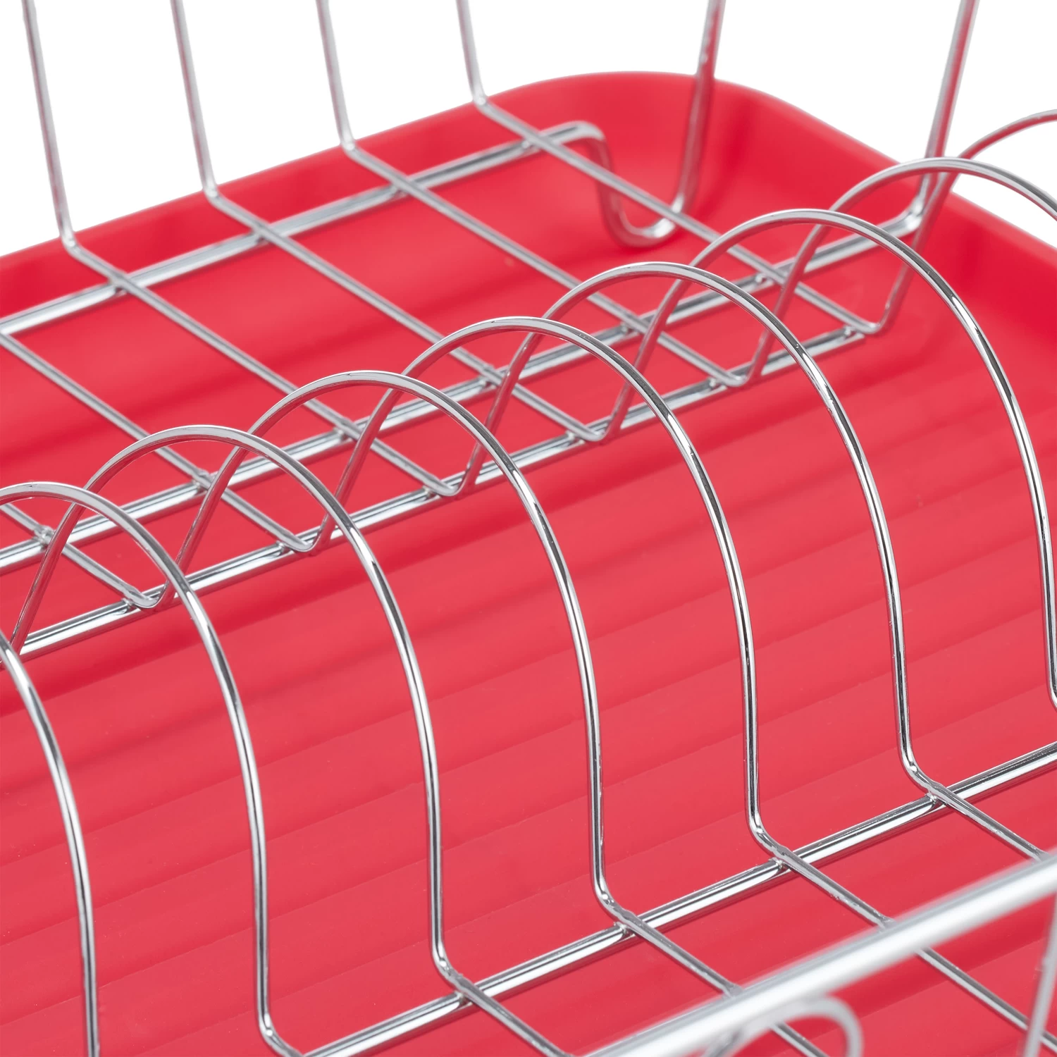 Abtropfgestell In Rot - (B)43 X (H)11,5 X (T)34 Cm 7 Abtropfgestell In Rot - (B)43 X (H)11,5 X (T)34 Cm – Bild 7