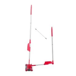 Akkubesen In Rot/Silber- (B)29,5 X (H)126 X (T)14,5 Cm -Relaxdays relaxdays akkubesen in rot silber b 29 5 x h 126 x t 14 5 cm 5