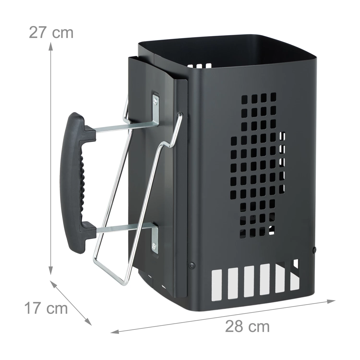 Anzündkamin In Schwarz 4 Anzündkamin In Schwarz – Bild 4