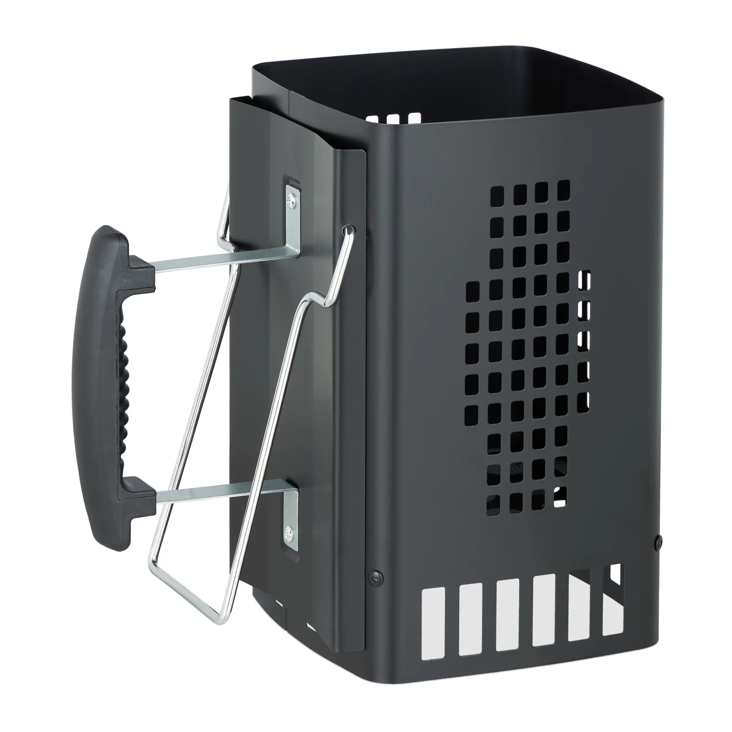 Anzündkamin In Schwarz 1 Anzündkamin In Schwarz