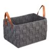 Aufbewahrungskorb In Dunkelgrau