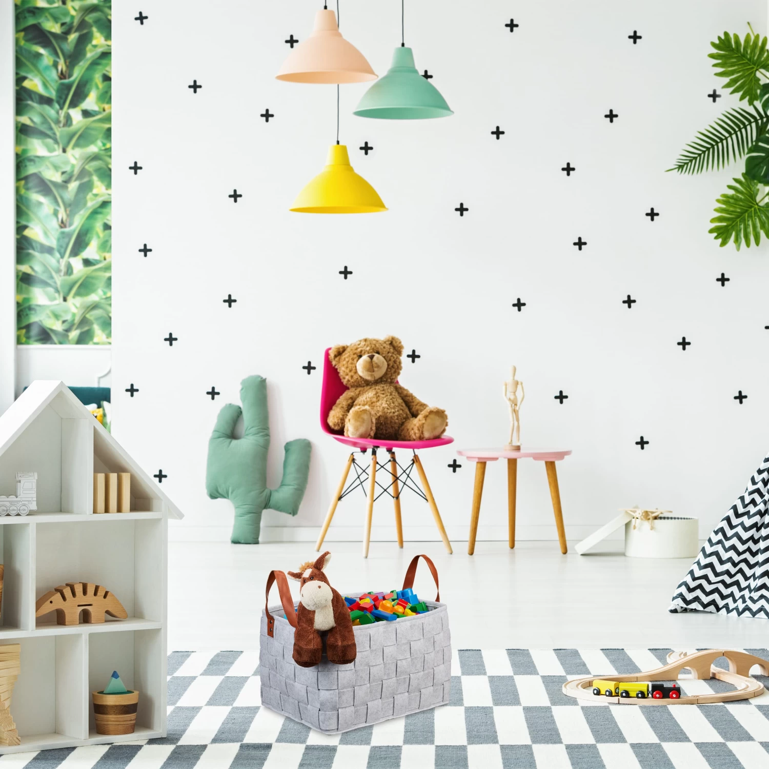 Aufbewahrungskorb In Dunkelgrau 3 Aufbewahrungskorb In Dunkelgrau – Bild 3