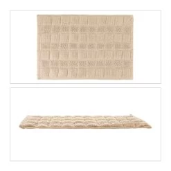 Badematte In Beige - 60 X 40 Cm