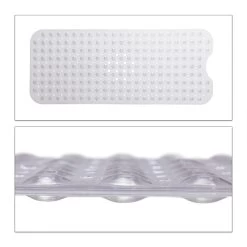 Badewannenmatte In Transparent - (B)97 X (T)39 Cm