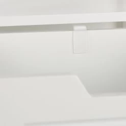 Badezimmerschrank In Weiß - (B)30 X (H)144 X (T)30 Cm -Relaxdays relaxdays badezimmerschrank in weiss b 30 x h 144 x t 30 cm 6