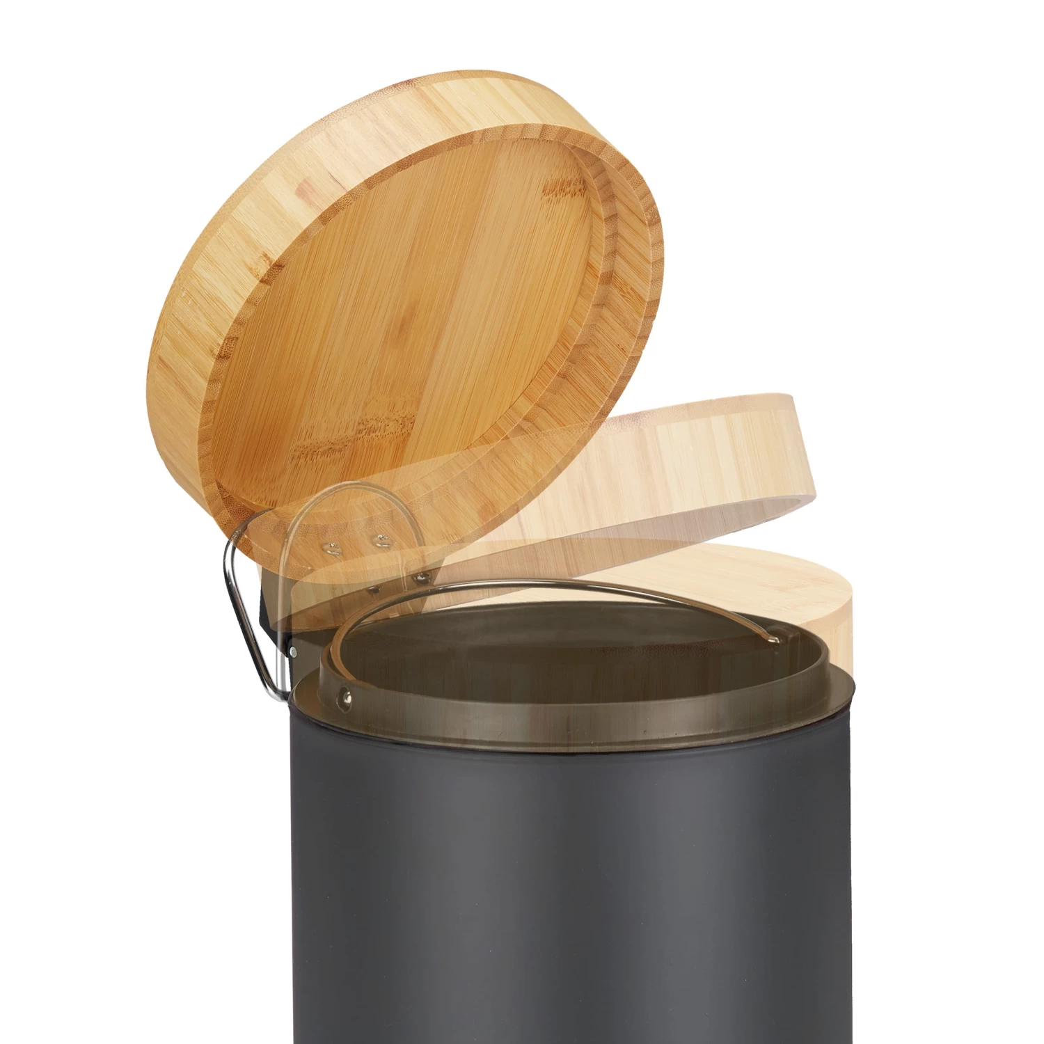 Badmülleimer In Grau - 3 L 6 Badmülleimer In Grau - 3 L – Bild 6