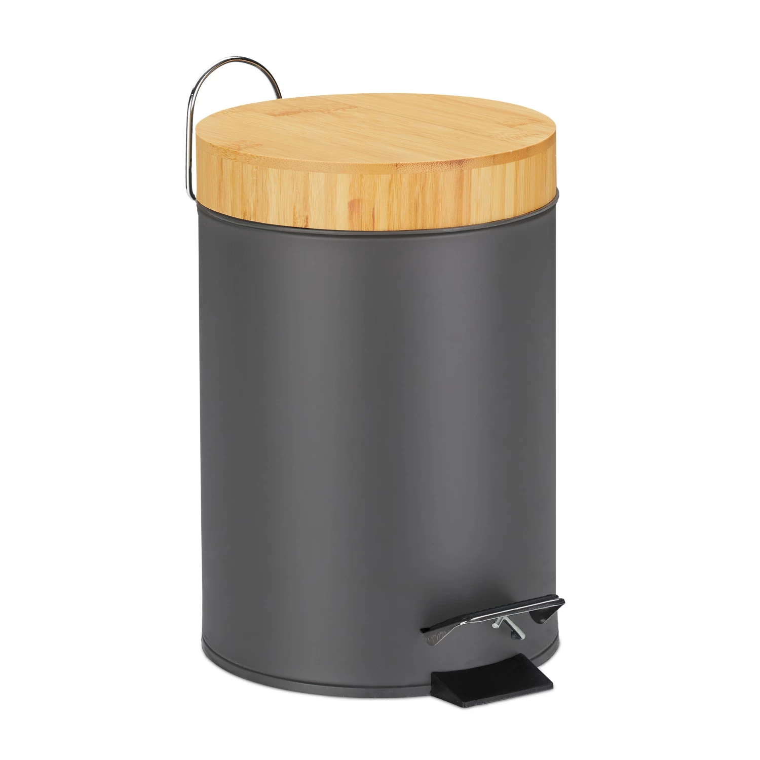 Badmülleimer In Grau - 3 L 8 Badmülleimer In Grau - 3 L – Bild 8