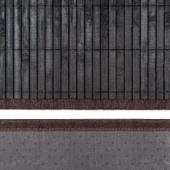 Badvorleger In Schwarz/Braun - (B)80 X (T)50 Cm -Relaxdays relaxdays badvorleger in schwarz braun b 80 x t 50 cm 5