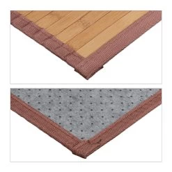 Bambusmatte In Natur - 61 X 182 Cm -Relaxdays relaxdays bambusmatte in natur 61 x 182 cm 5