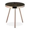 Beistelltisch In Schwarz/Roségold - (H)45 X Ø42 Cm