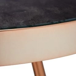 Beistelltisch In Schwarz/Roségold - (H)45 X Ø42 Cm 13 Beistelltisch In Schwarz/Roségold - (H)45 X Ø42 Cm -Relaxdays relaxdays beistelltisch in schwarz rosegold h 45 x o42 cm 5