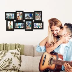 Bilderrahmen In Silber - 8 Bilder 10x15 Cm -Relaxdays relaxdays bilderrahmen in silber 8 bilder 10x15 cm 2