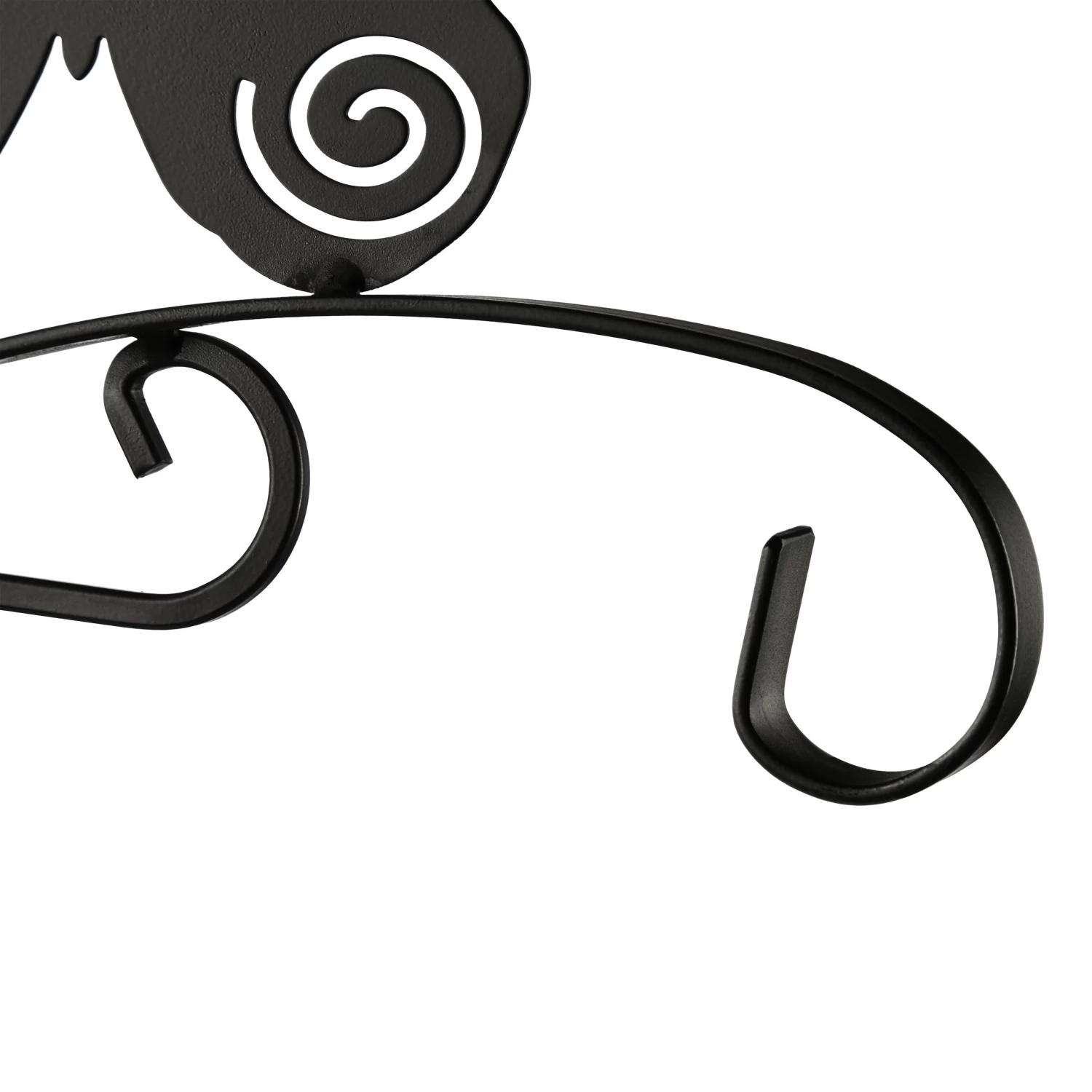 Blumenhaken "Schmetterling" In Schwarz 7 Blumenhaken "Schmetterling" In Schwarz – Bild 7