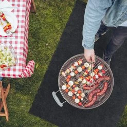 Bodenschutzmatte In Anthrazit -Relaxdays relaxdays bodenschutzmatte in anthrazit 4