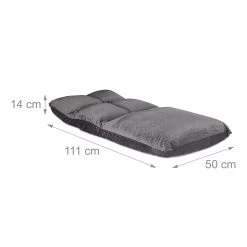 Bodenstuhl In Grau -Relaxdays relaxdays bodenstuhl in grau 4