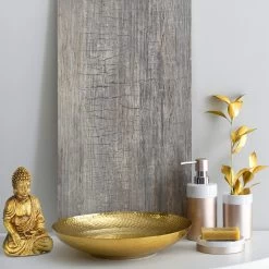 Buddha-Figur In Gold -Relaxdays relaxdays buddha figur in gold 4