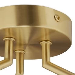 Deckenlampe In Gold - Ø 36 Cm -Relaxdays relaxdays deckenlampe in gold o 36 cm 5