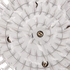 Deckenlampe In Grau/Silber - Ø 39,5 Cm -Relaxdays relaxdays deckenlampe in grau silber o 39 5 cm 6