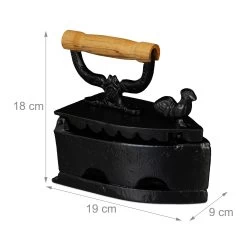 Deko Bügeleisen In Schwarz -Relaxdays relaxdays deko bugeleisen in schwarz 3