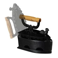 Deko Bügeleisen In Schwarz -Relaxdays relaxdays deko bugeleisen in schwarz 5