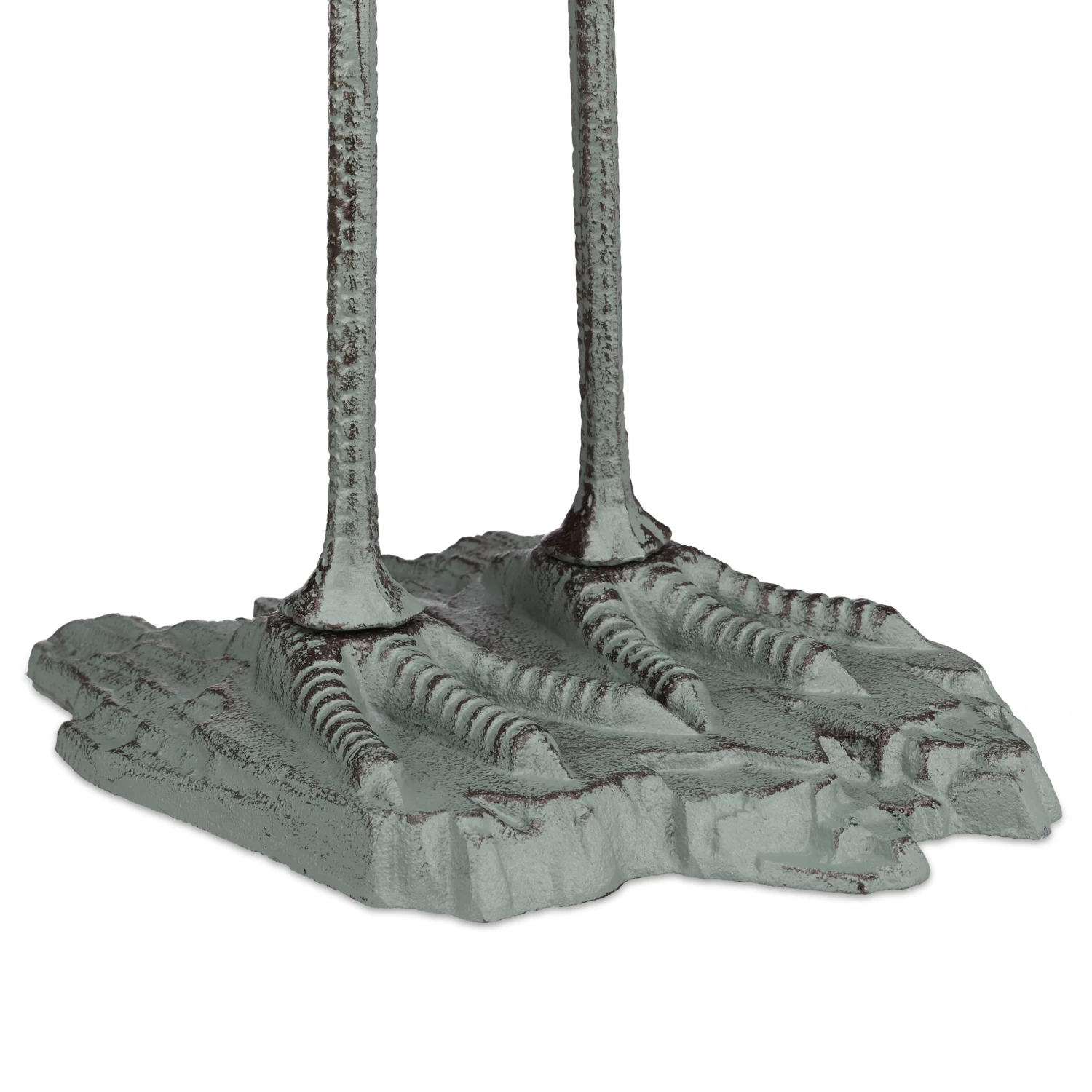 Dekofigur Kranich In Grün - (H)75 Cm 6 Dekofigur Kranich In Grün - (H)75 Cm – Bild 6