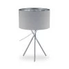 Dreibeinlampe In Grau - (H)46 X Ø29 Cm