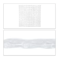 Duschmatte In Transparent - (B)53 X (T)53 Cm