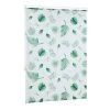 Duschrollo Blätter In Weiß/Grün - (B)120 X (H)240 Cm