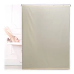Duschrollo In Beige - (B)120 X (H)240 Cm -Relaxdays relaxdays duschrollo in beige b 120 x h 240 cm 7