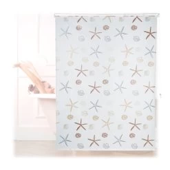 Duschrollo Ocean In Semitransparent - (L)240 X (B)160 Cm