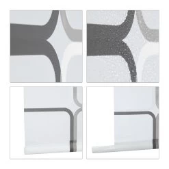 Duschrollo Square In Semitransparent - (L)240 X (B)140 Cm -Relaxdays relaxdays duschrollo square in semitransparent l 240 x b 140 cm 6