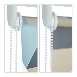 Duschrollo Triangle In Bunt - (B)60 X (H)240 Cm -Relaxdays relaxdays duschrollo triangle in bunt b 60 x h 240 cm 6