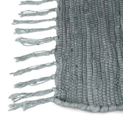 Flickenteppich In Anthrazit - (B)80 X (T)200 Cm -Relaxdays relaxdays flickenteppich in anthrazit b 80 x t 200 cm 4