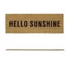 Fußmatte Hello Sunshine In Natur - (B)75 X (T)25 Cm