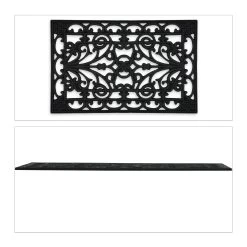 Fußmatte In Schwarz - 40 X 60 Cm