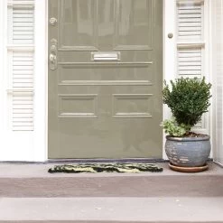 Fußmatte "Kokos" In Schwarz/ Weiß - 75 X 45 Cm 12 Fußmatte "Kokos" In Schwarz/ Weiß - 75 X 45 Cm -Relaxdays relaxdays fussmatte kokos in schwarz weiss 75 x 45 cm 4