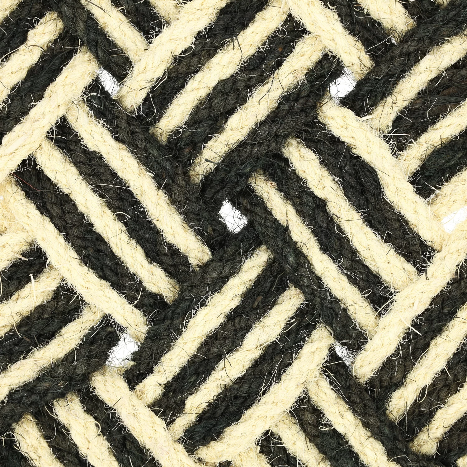 Fußmatte "Kokos" In Schwarz/ Weiß - 75 X 45 Cm 7 Fußmatte "Kokos" In Schwarz/ Weiß - 75 X 45 Cm – Bild 7