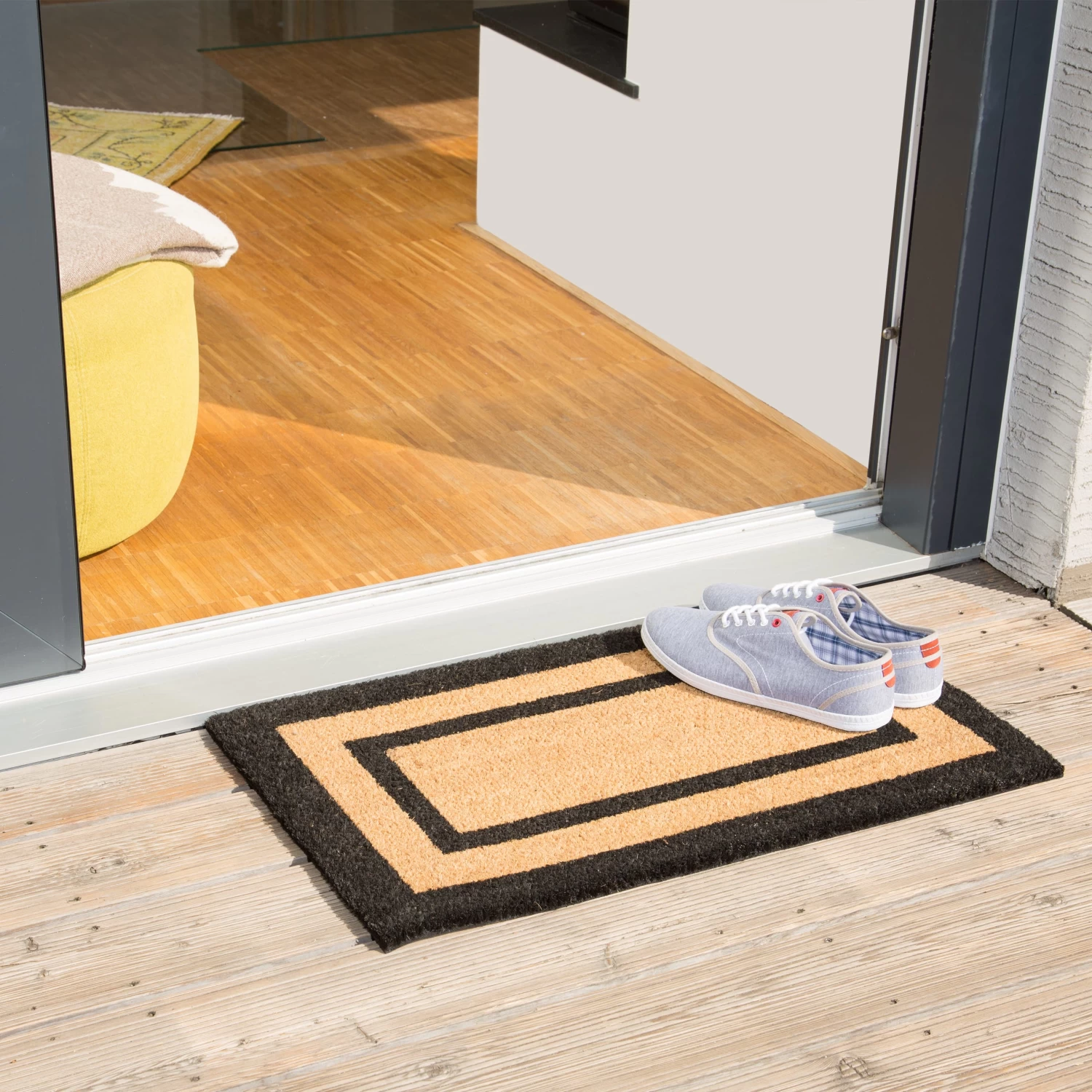 Fußmatte Natur - (B)75 X (T)45 Cm 2 Fußmatte Natur - (B)75 X (T)45 Cm – Bild 2