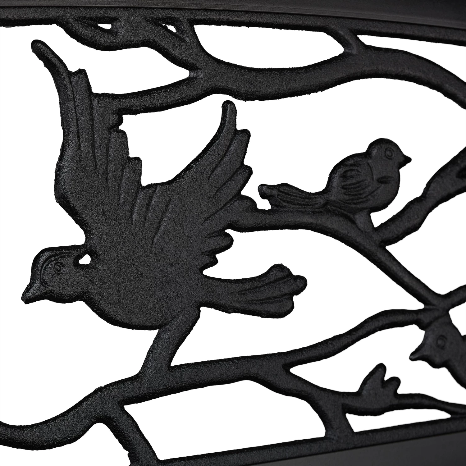 Gartenbank 2 Sitzer In Schwarz 6 Gartenbank 2 Sitzer In Schwarz – Bild 6