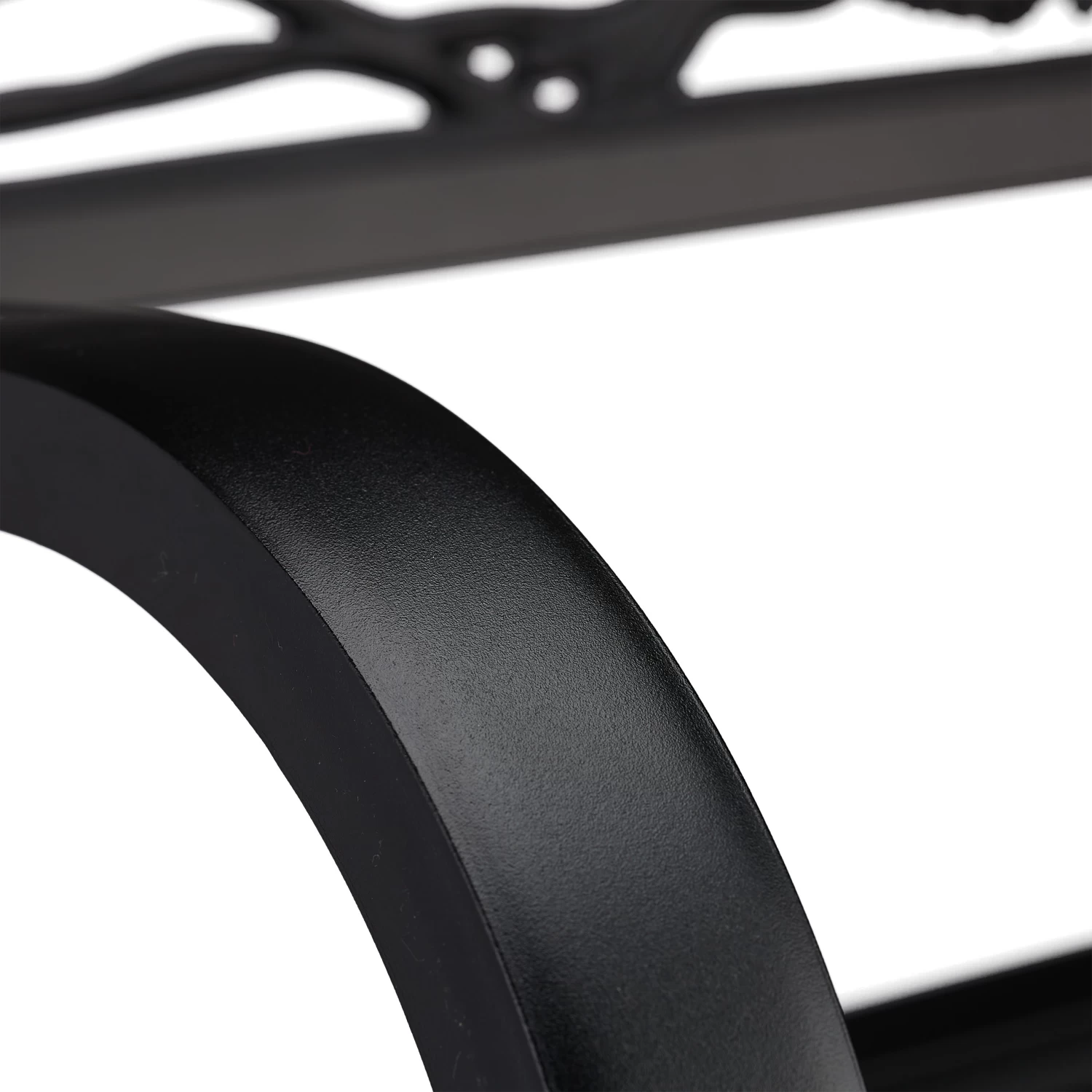 Gartenbank 2 Sitzer In Schwarz 7 Gartenbank 2 Sitzer In Schwarz – Bild 7