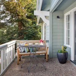 Gartentisch In Grau - (H)75 X Ø 80 Cm -Relaxdays relaxdays gartentisch in grau h 75 x o 80 cm 4