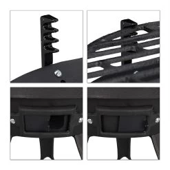 Grillfass In Schwarz -Relaxdays relaxdays grillfass in schwarz 6