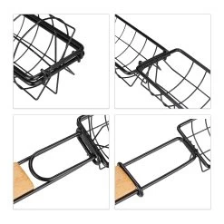 Grillkorb In Schwarz - (L)52 X (D)7 Cm 12 Grillkorb In Schwarz - (L)52 X (D)7 Cm -Relaxdays relaxdays grillkorb in schwarz l 52 x d 7 cm 4