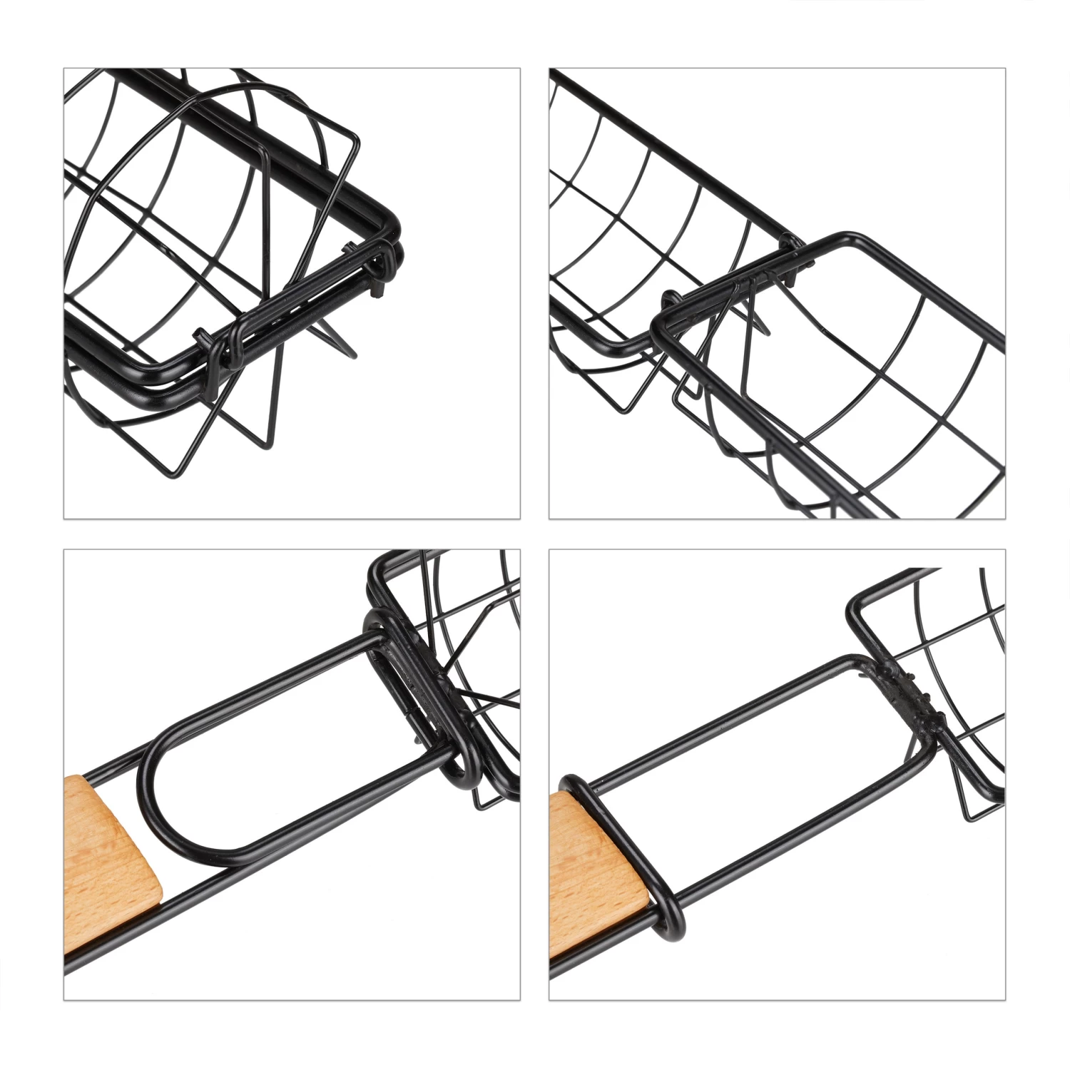 Grillkorb In Schwarz - (L)52 X (D)7 Cm 5 Grillkorb In Schwarz - (L)52 X (D)7 Cm – Bild 5