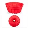 Gugelhupfform Silikon In Rot - Ø 23 Cm