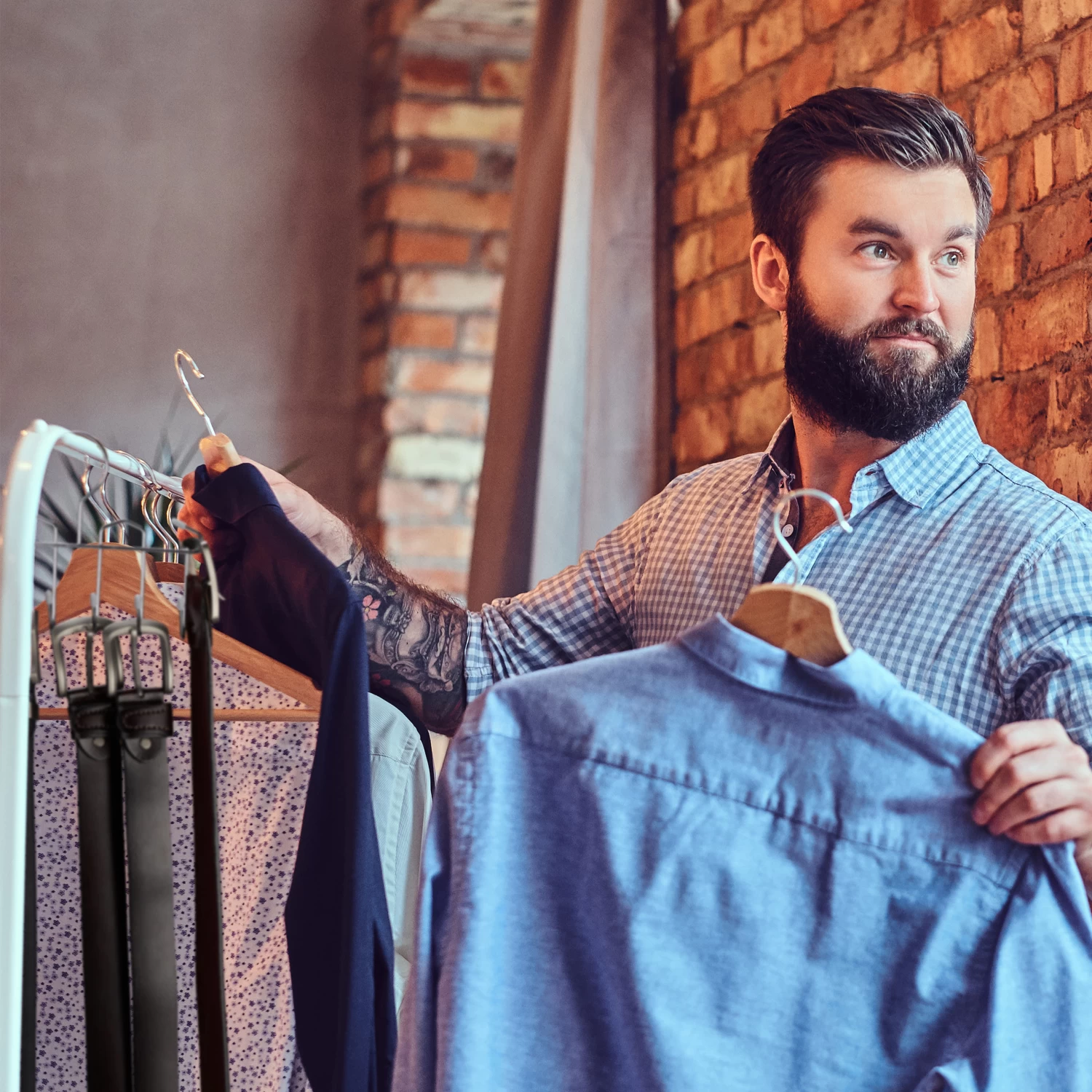 Gürtelhalter Metall In Silber 5 Gürtelhalter Metall In Silber – Bild 5