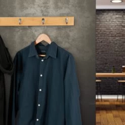 Hakenleiste 6 Haken In Natur -Relaxdays relaxdays hakenleiste 6 haken in natur 2