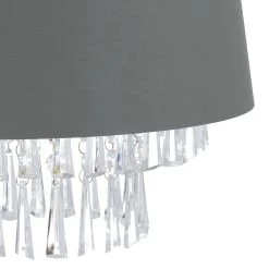 Hängelampe In Grau- (H)130 X Ø 32 Cm 14 Hängelampe In Grau- (H)130 X Ø 32 Cm -Relaxdays relaxdays hangelampe in grau h 130 x o 32 cm 6