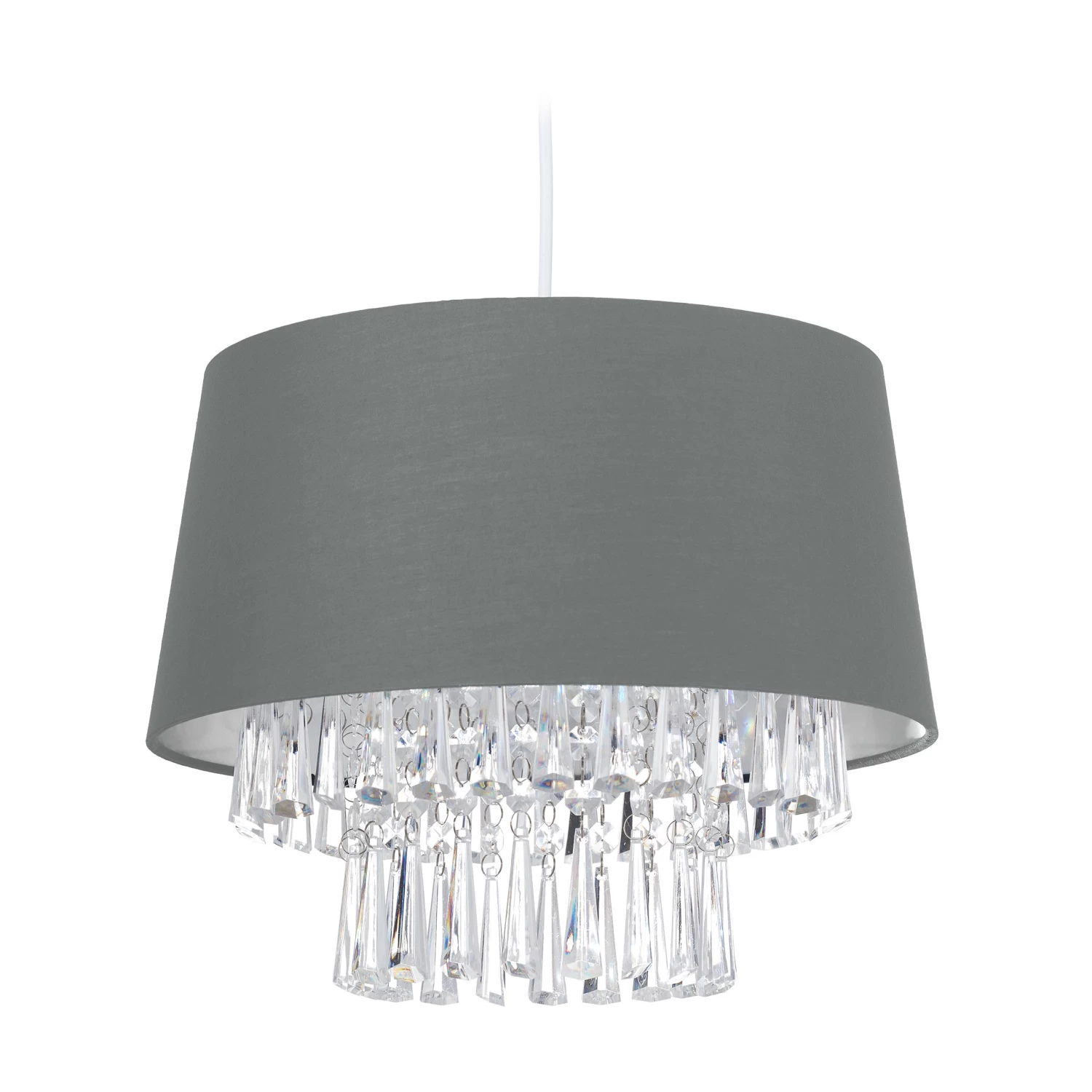 Hängelampe In Grau- (H)130 X Ø 32 Cm 8 Hängelampe In Grau- (H)130 X Ø 32 Cm – Bild 8